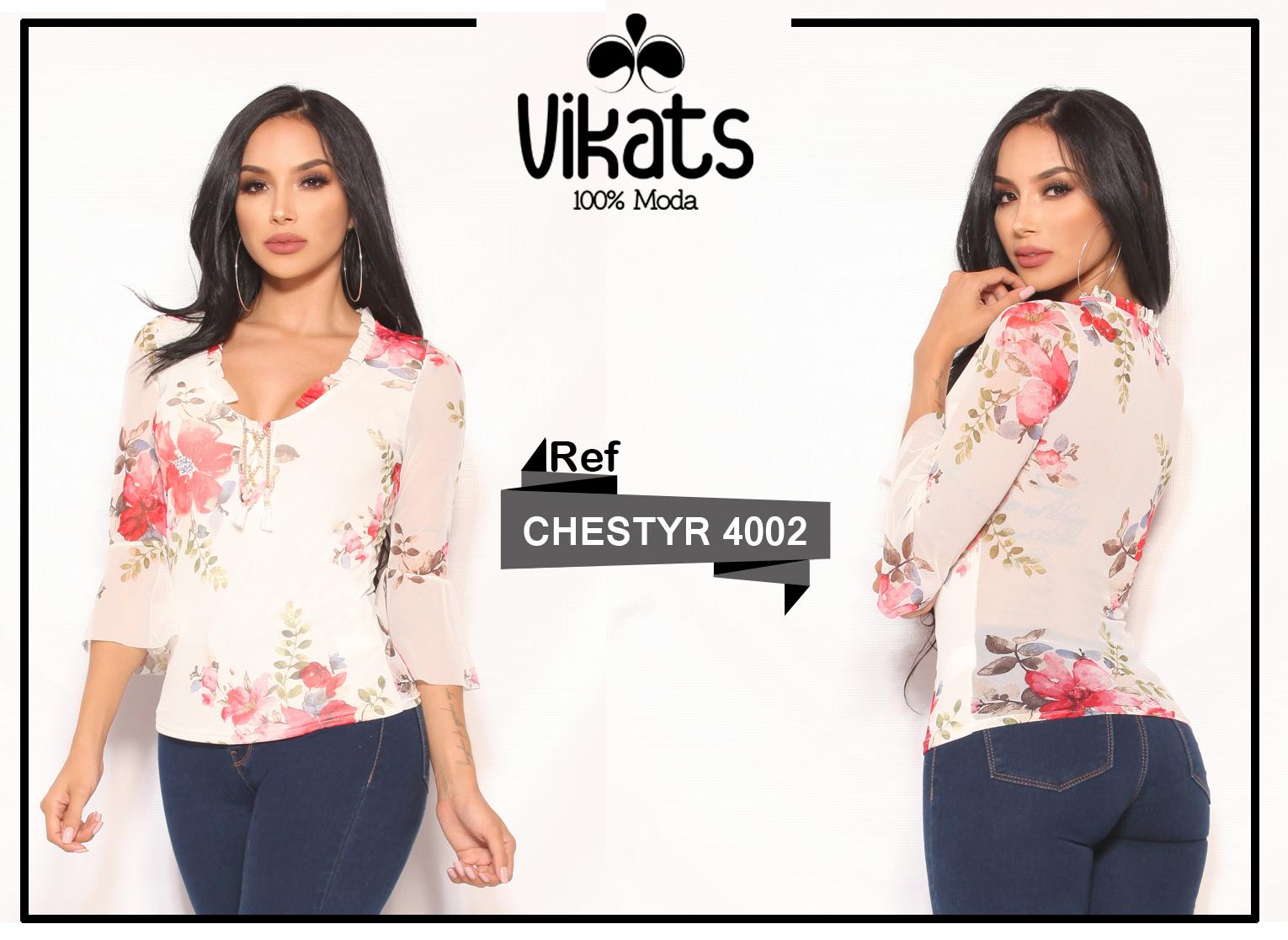 Blusa Estampada Verano Colombiana